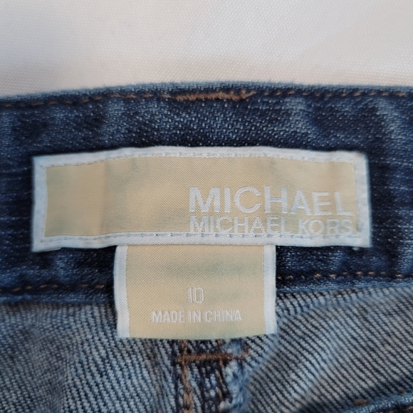 Michael Michael Kors Women's Straight Fit Jeans Size 10 - Picture 8 of 10